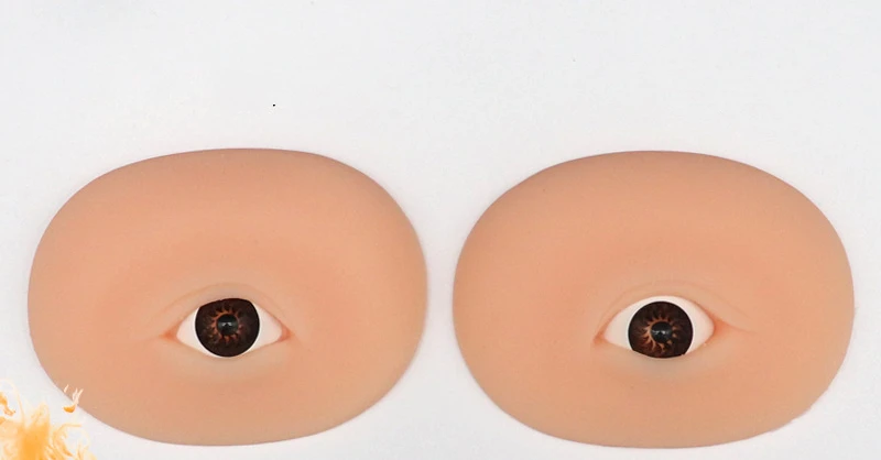 High quality  Silicone Makeup microblading cosmetic face lip eyebrow nose tattoo practice skiin