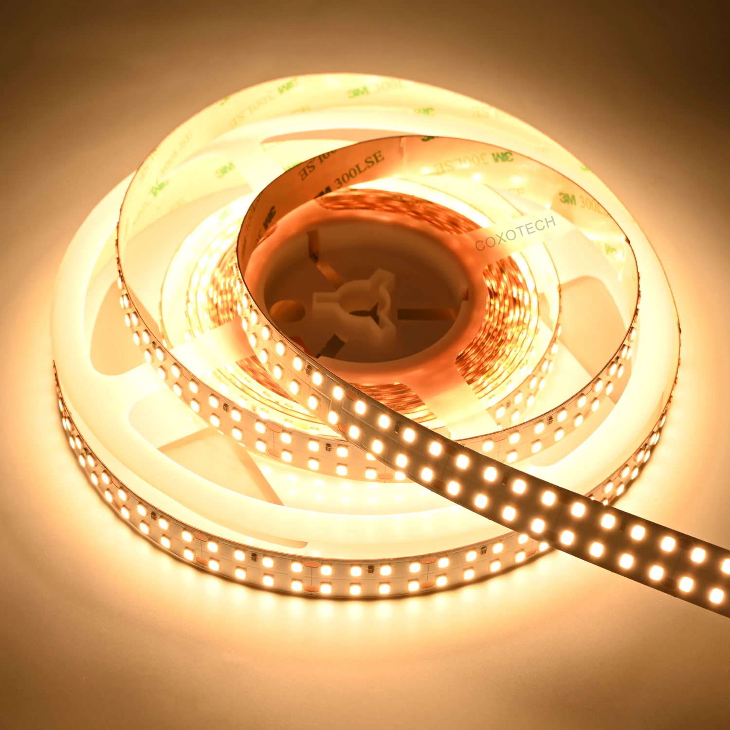 272led Double Lines 140Lm/W High Efficiency 2835 LED strip COXO