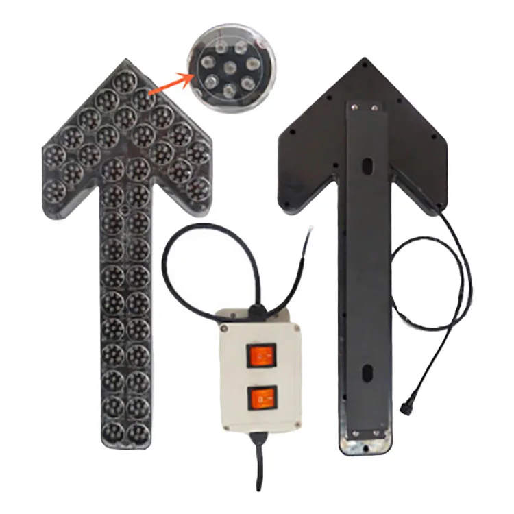 LED Flash Traffic Sign Board Arrow Indicator Construction Road Safety Sanitation Vehicle Vehicle Traffic Detection Road Usage