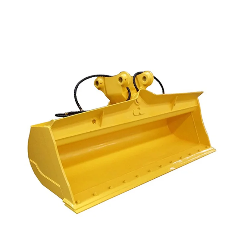 Wholesale Ttilt Cleaning Bucket for Kubota Excavator New Tractor Tilt Bucket for Sale