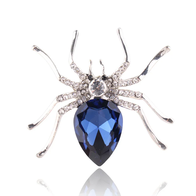Factory direct sales of spider with diamond brooch crystal Brooches Pin accessories