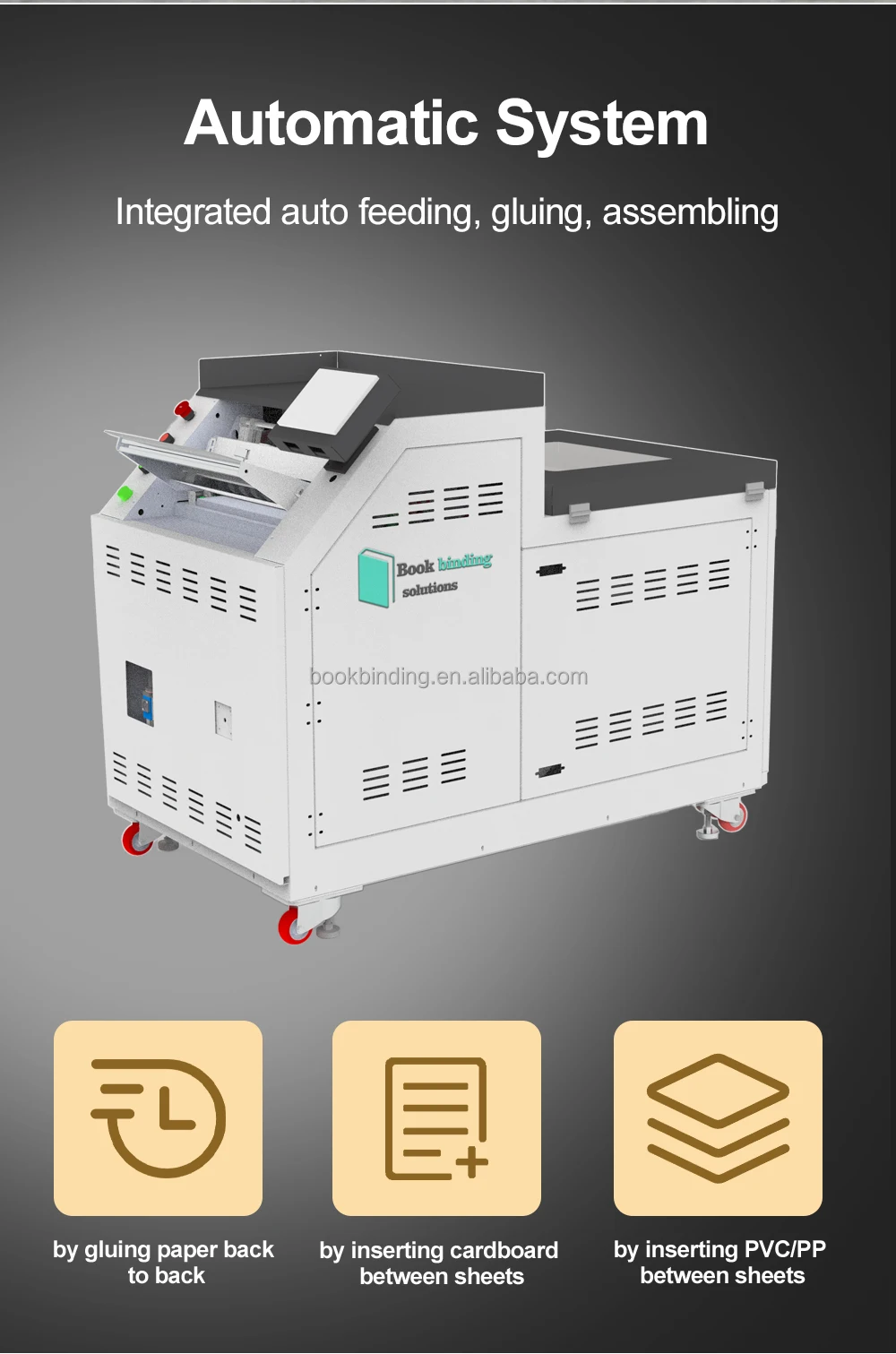 5 In 1 Electrical Album Book Pressing Flat Photobook Making Machine