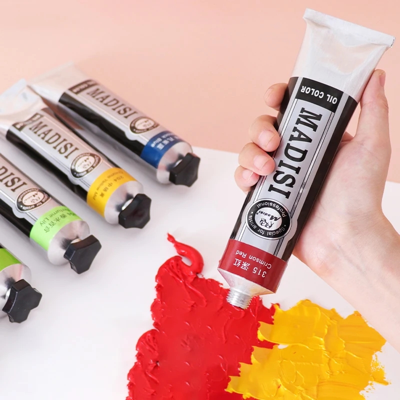 Factory Supply ODM/OEM Artist Quality 40/50/170 Ml Oil Color for Painting Made in China