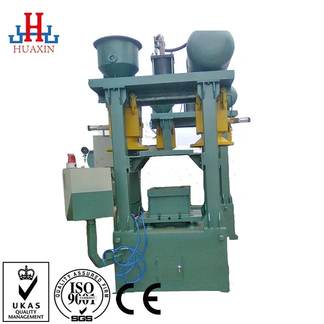 Horizontal Cold Box Sand Core Shooter Machine / Horizontal Parting CO2 Technology Cold Box Core Shooting Machine