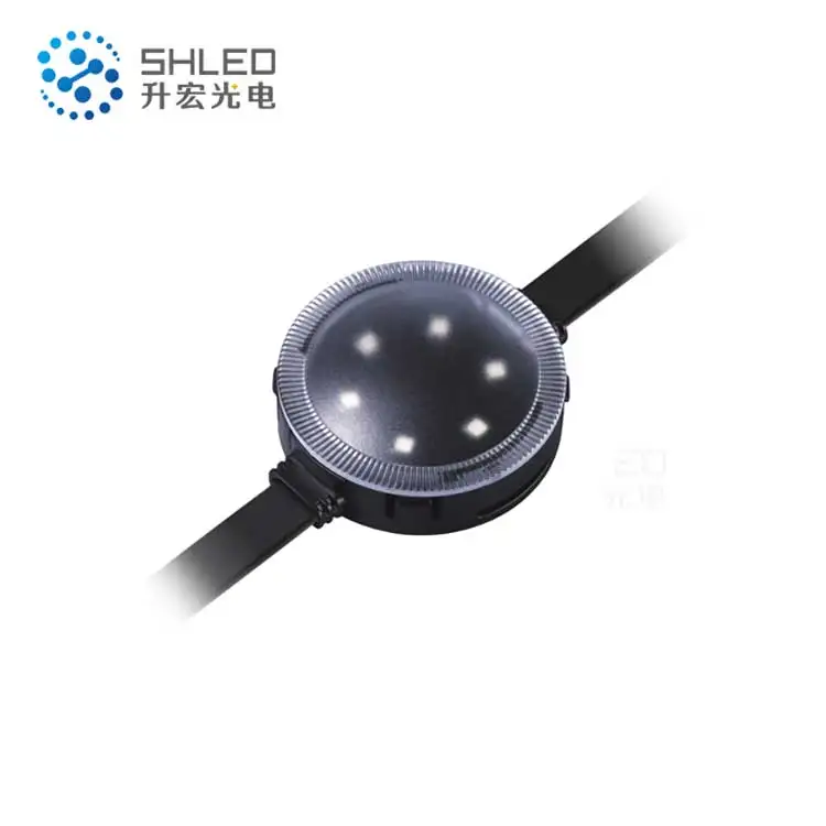  Хит продаж RGB полноцветный 5050 SMD Светодиодный точечный светильник DMX512 6 чипов светодиодный пиксельный Точечный акриловый задний знак 24 В высокая
