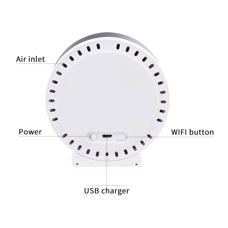  Home Table Swing WiFi Smart Measurement HCHO CO2 TVOC PM2.5 Air