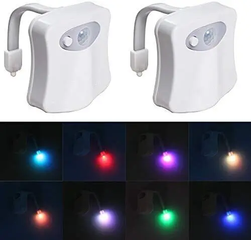 
Wholesale LED Toilet Sensor Bowl Night Light, Toilet Night Light Motion Sensor 