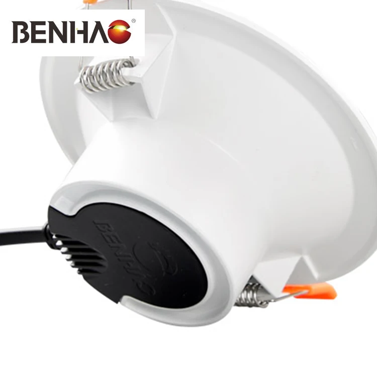 BENHAO Support OEM/ODM Aluminum Round Ceiling Lamp 4w 7w 12w 18w 30w 35w COB Philips Chip Led Down Light