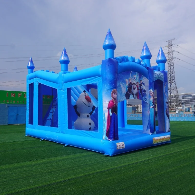 HOT Sale China Inflatable frozen combo castle