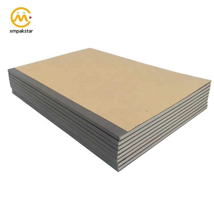Factory wholesale customised Kraft paper cover stationary note book school composition notebook for student