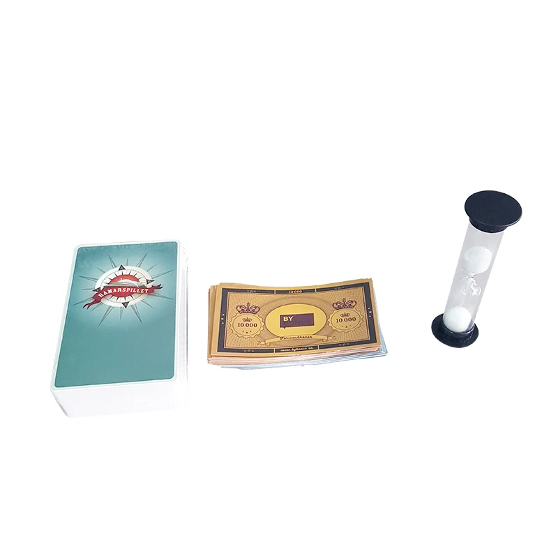 Senfutong custom logo new products board game paper play table board games for kids