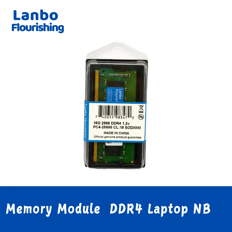 Laptop memory full compatible DDR4 8GB sodimm memory ram