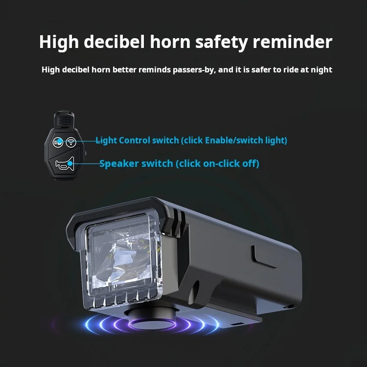 XINSITE Super Bright Chargeable ABS Bicycle Tail Light Night Sensor Powered Display Road Mountain Bike Taillight Trumpet