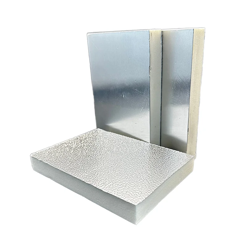 Modern Design Polyurethane Insulation Board 20mm Thick PIR PU Composite Air Duct Sheet with Aluminum Foil for Thermal Insulation