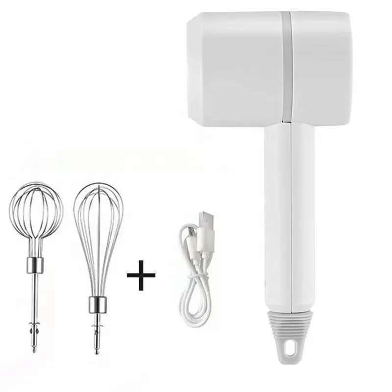 egg whisk ware kitchen 3 in 1stainless steel multifunction electric USB charging mini food chopper cake mixer butter dough egg
