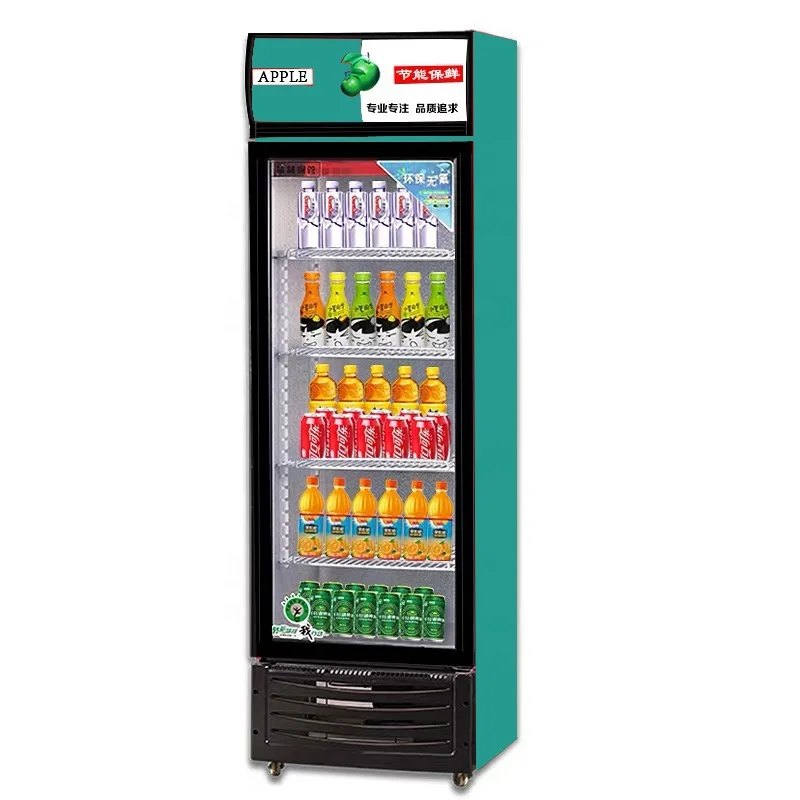 
Vertical two glass door display freezer for supermarket Ice cream refrigerator freezer commercial fridge 