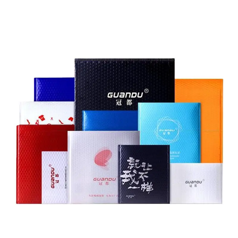 ZGCX Wholesale Custom Logo 9x12 Bubble Mailer Blue 6x9 Mini Bubble Mailer 6x9 Poly Bubble Mailers White Ready To Ship