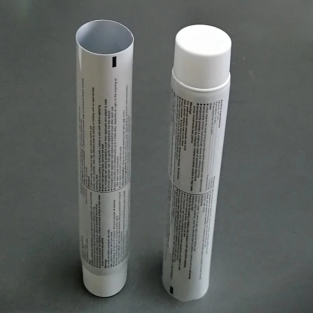 50g 60g 75g 90g 100g plastic aluminium laminated cream tube