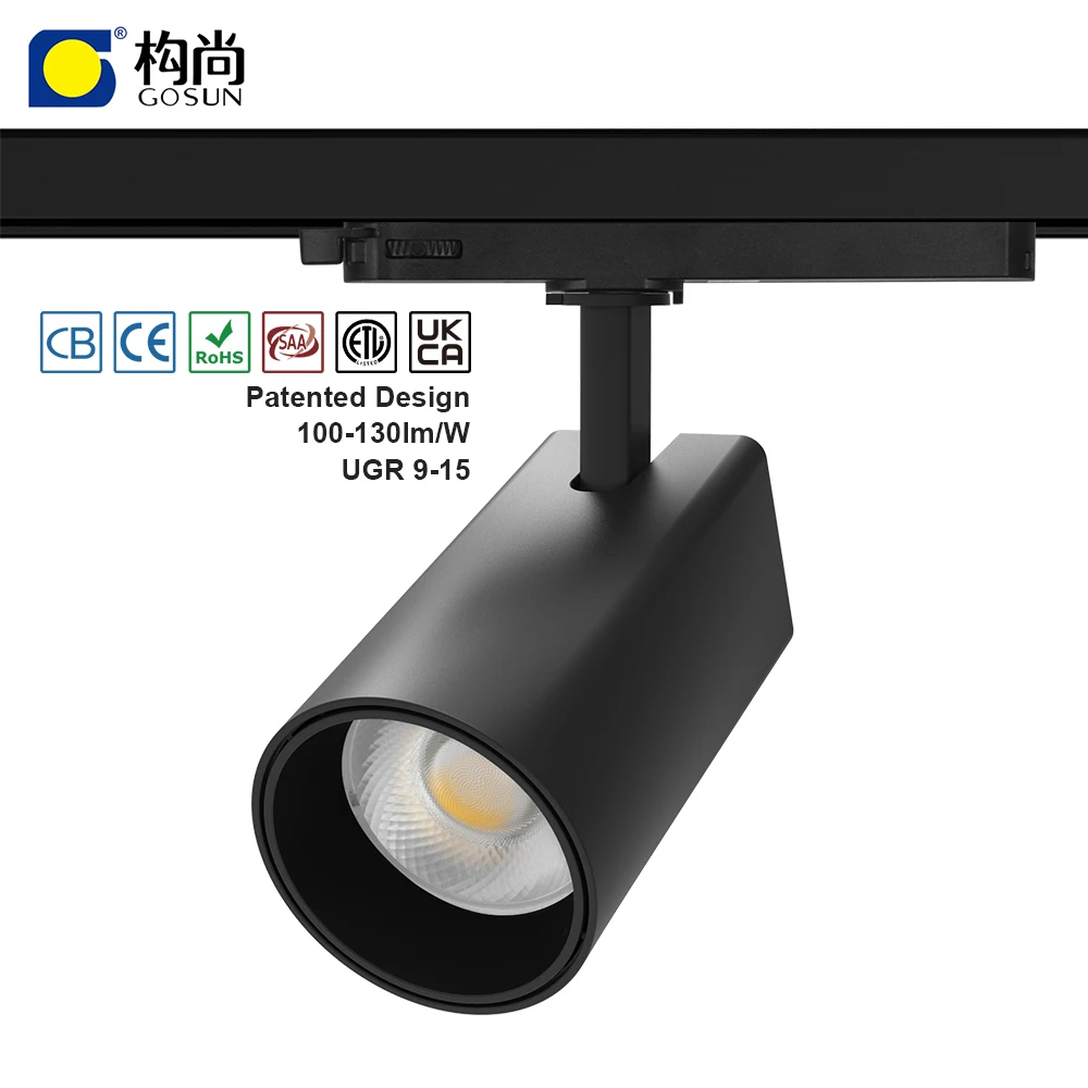25W CB CE RoHS up to-130lm/W led track light cri90