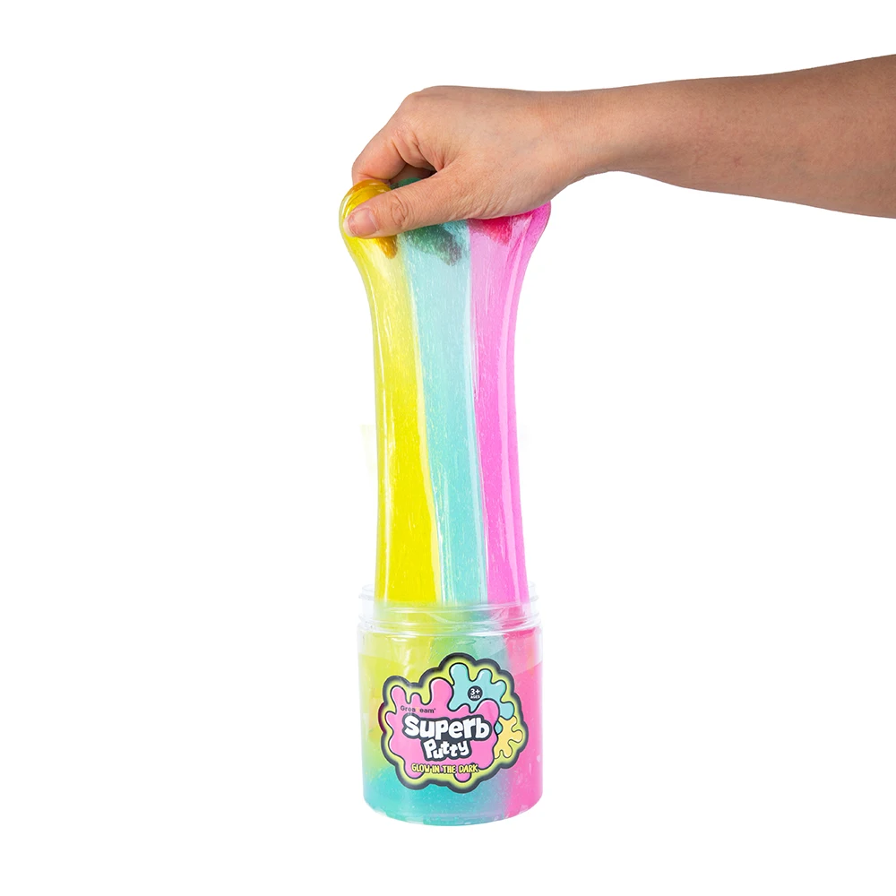 New Arrivals Glow In The Dark Putty Multi Colors Slime Toys for Children