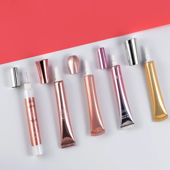 Plastic Squeeze Tube Vendors for Eye Cream BB Cream Lip Balm Packaging