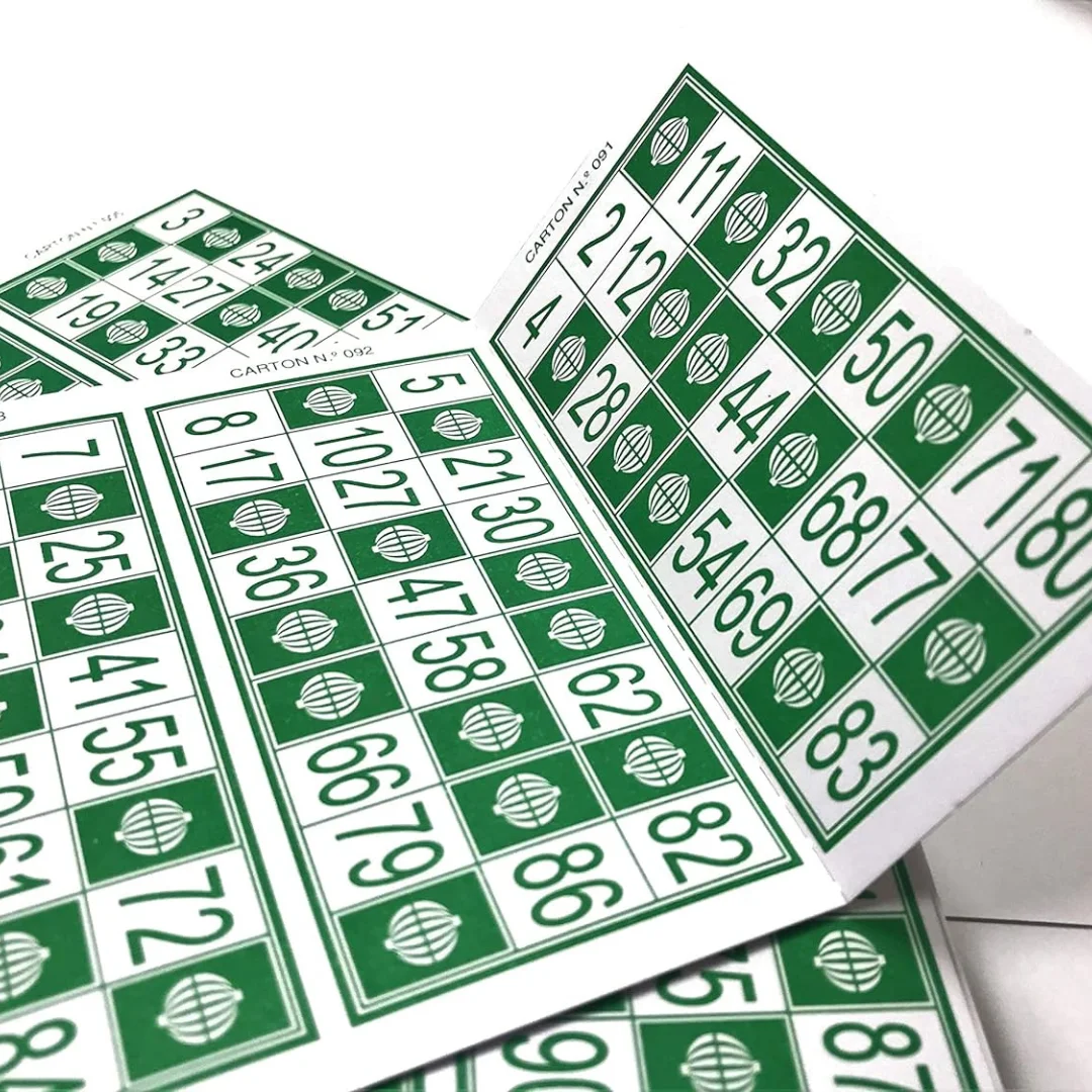 Hi-Q customized Printing Bingo Card Game and accessories for Traditional Bingo manufacture Bingo Cards one piece cards