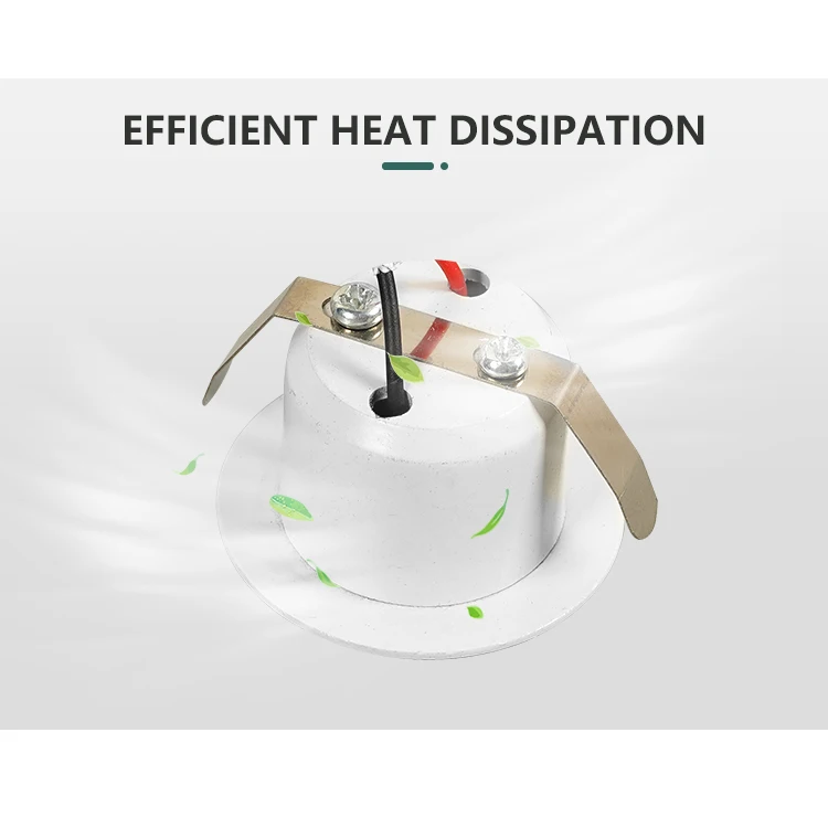 Enough Power Home Indoor Ceiling Fixture Fitting PP 3w COB  Recessed Ceiling Led Spotlight