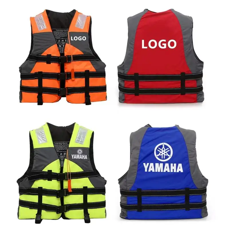 Factory Supply Best Selling Fashionable Adult Rescue Marine Rafting Fishing Swimming Life Jackets