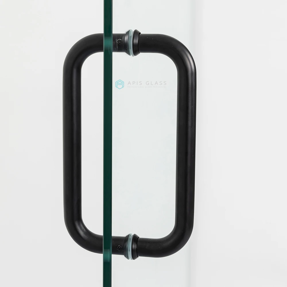 2022 new arrival  High quality black shower enclosure Chrome Polished hinge shower room shower door hinge glass
