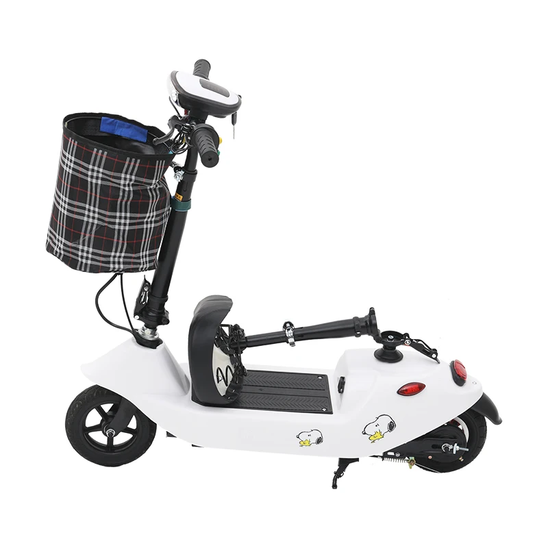 2024 Factory 23kg Aluminum Alloy Frame Moped Folded Electric Bikes 25km/h Long Range