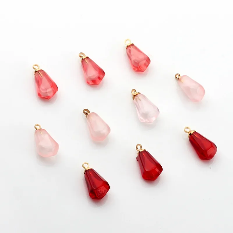 Pomegranate Seed Resin Jewelry Making Charms Pendants DIY Necklace Earrings Bracelet Jewelry Findings Charm Accessories