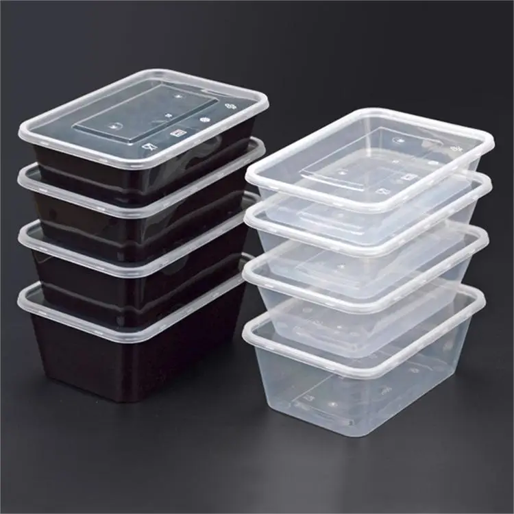Wholesale Microwaveable Disposal Frozen Food Take Out Packing Disposable Microwave PP Plastic Container