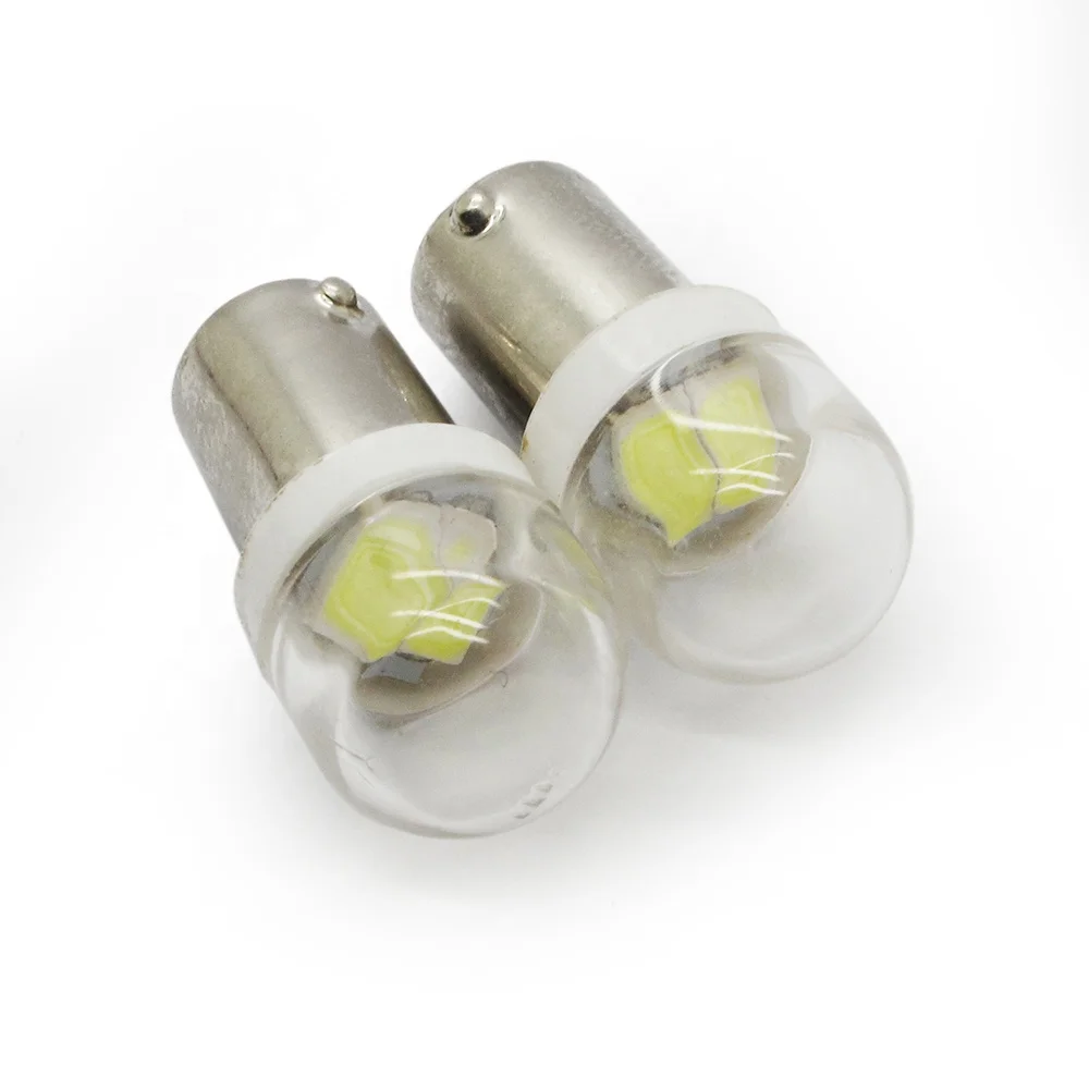 Hadt холодный белый штык #47 анти-ореостинг 2 светодиода 5630SMD с прозрачной крышкой ac dc led 6 3 вольт BA9S #44 пинбол