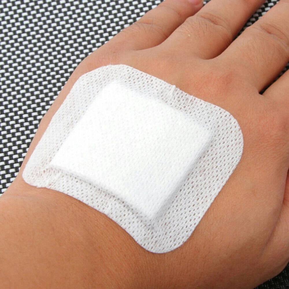 9*15cm Adhesive Wound Dressing Plasters Sterile Medical Consumables Surgical Adhesive Non Woven Island Dressing