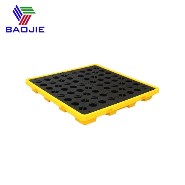 Nice Quality 2 Barrels Oil Leakage Storage Spill Plastic Pallet