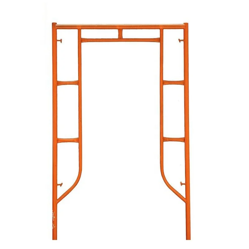 China Pre Galvanized Q235 Steel Frame Scaffolding for Building Construction Steel Ladder Frame Scaffolding