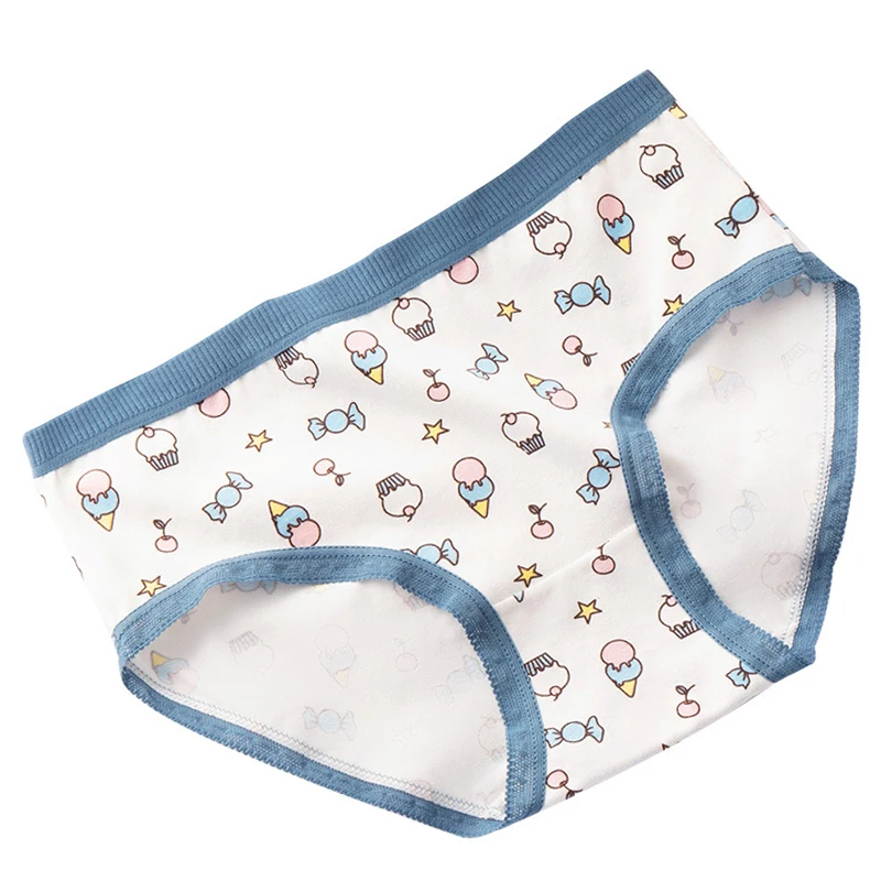 wholesale ladies low waist 100%cotton panties womens fashionable ribbed modal underwear