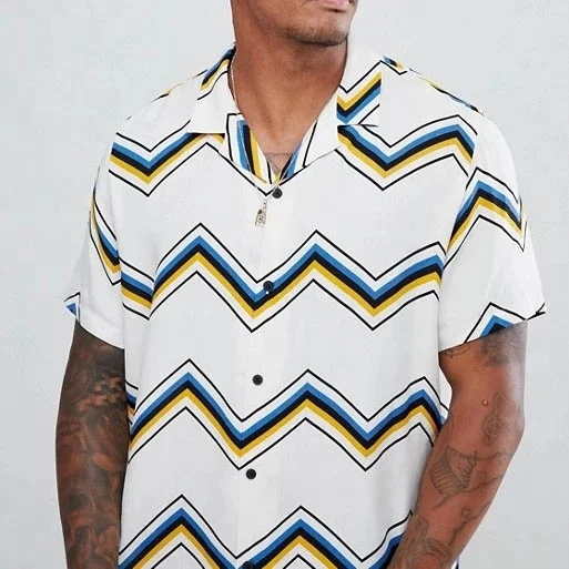 Мужская Летняя Пользовательский логотип джентльмен короткий рукав Бакс рубашка Гавайский смокинг печатные рубашки Цветочные стильные рубашки для мужчин (1600116321118)