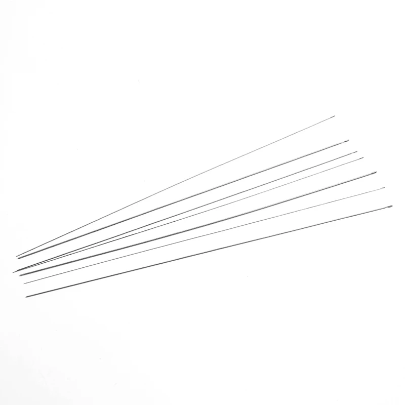 JC Beading Jewelry DIY Tools Small Hook Stainless Steel Threading Needle Open Beading Needle