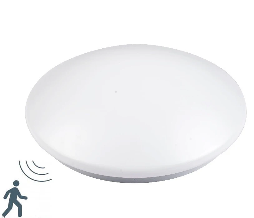 OEM 15W 18W Emergency Radar Motion Sensor LED Ceiling lamp with Built in Rechargeable Lithium Battery