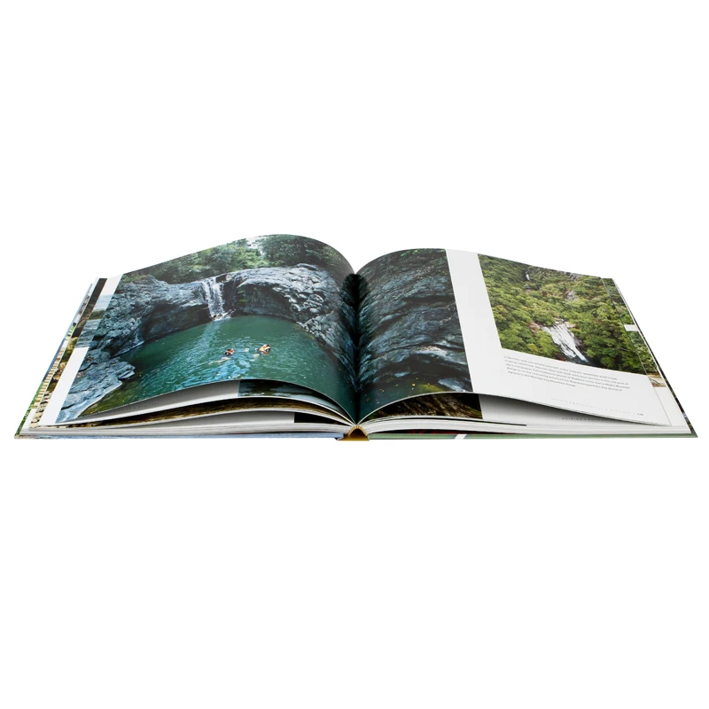 Premium coffee table book printing hard cover custom print book hardback
