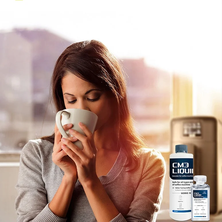 Descaler for coffee machines - liquid detergents suppliers- coffee machine descaler