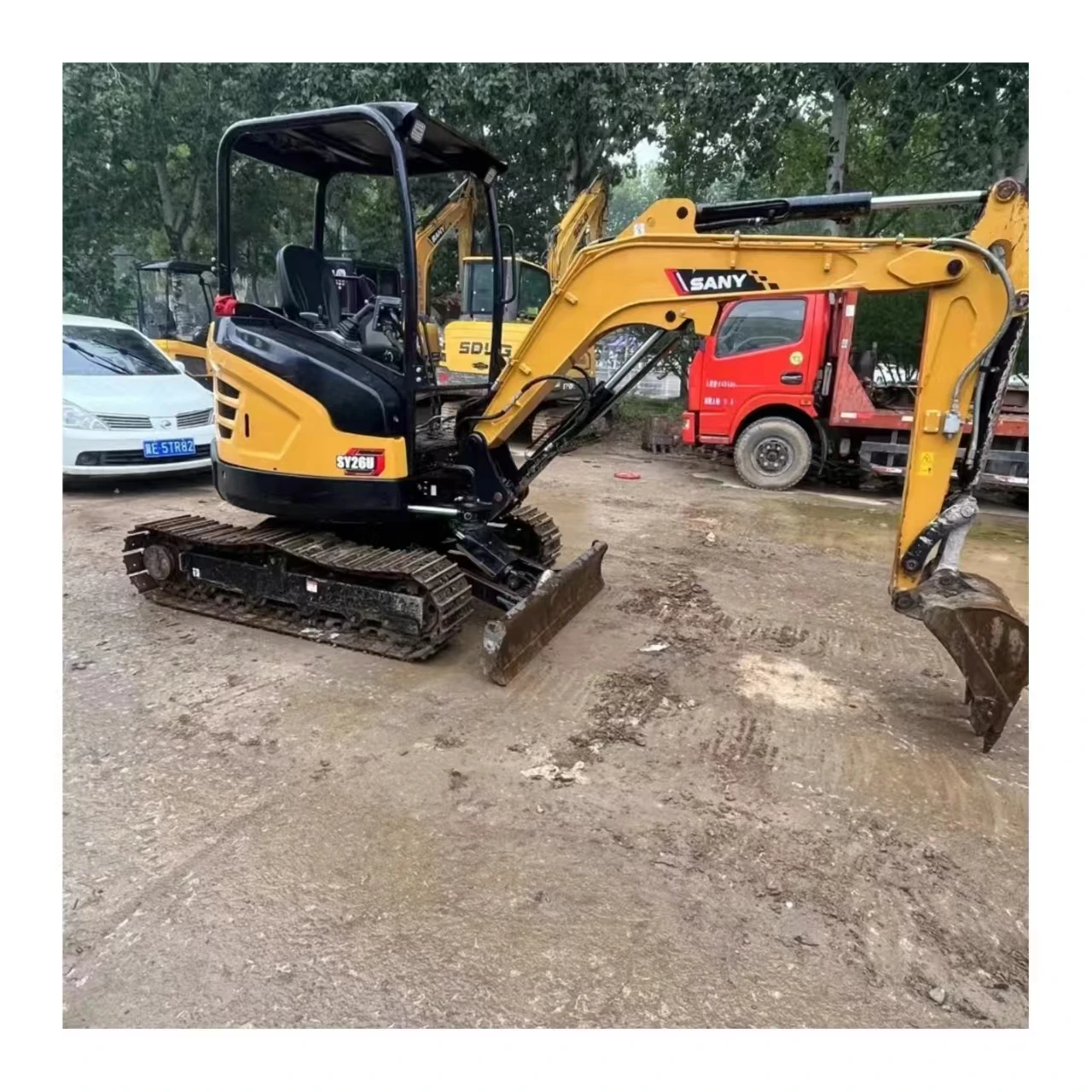SANY Excavator SY26 Mini Excavator Brand New Crawler Digger Mini Excavator for Forest Farm Indoors