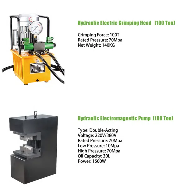 Outdoor Park Hydraulic Press Machine Mold Die Set For Playground Rope Press Accessories