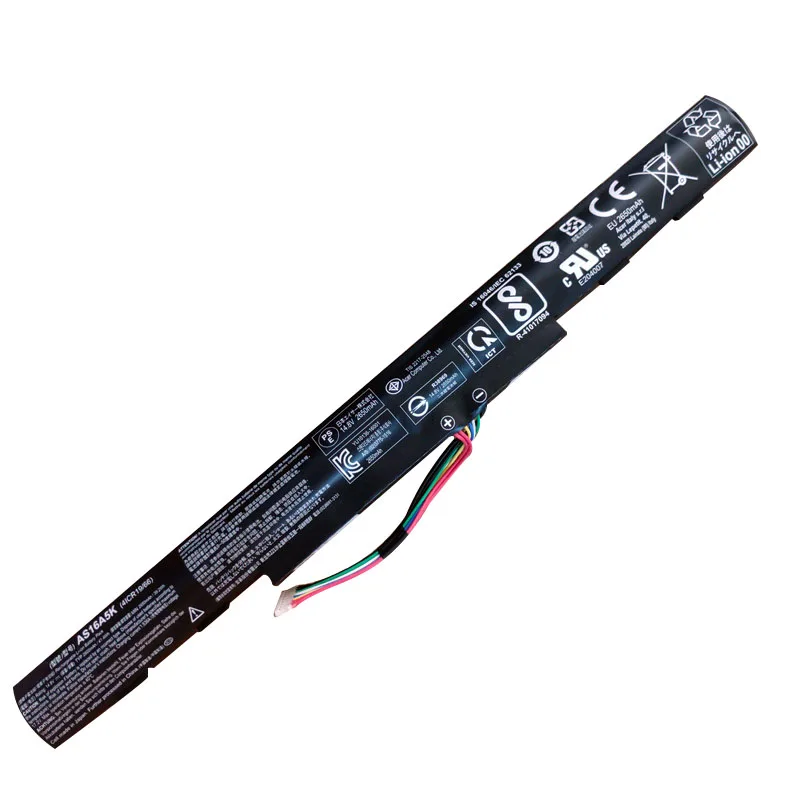 New Lithuim laptop AS16A5K for Acer AS16A8K AS16A7K high life 14.8V 41.4WH for Acer Aspire E5-575G Series battery