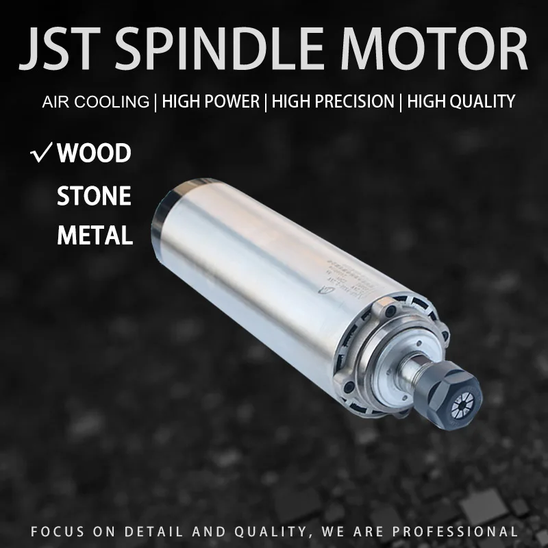 
JGF - F80A air cooling 1.5KW spindle motor 