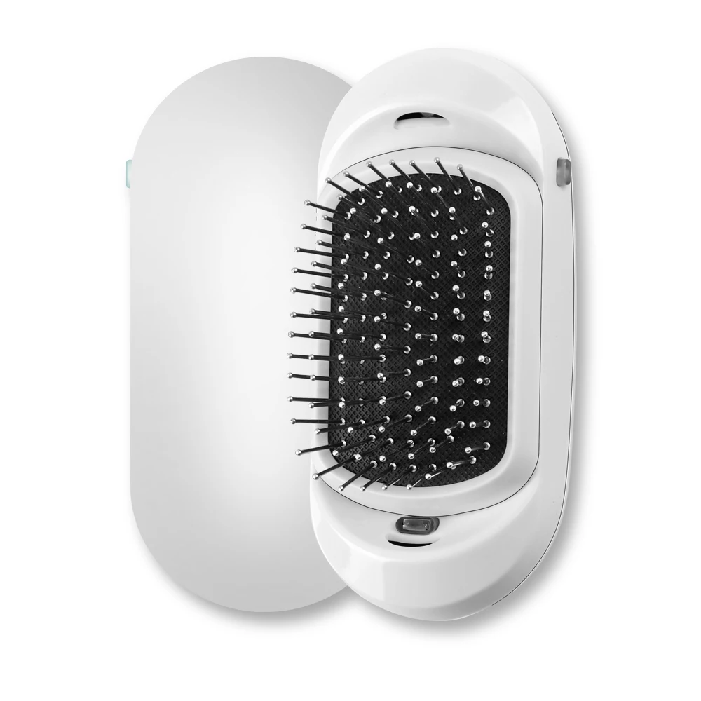 
Dropshippinp Ionic Double Negative Ions Brush,Antic-Static Hair Comb Electric Ionic Hairbrush Vibrating Scalp Massage Comb 