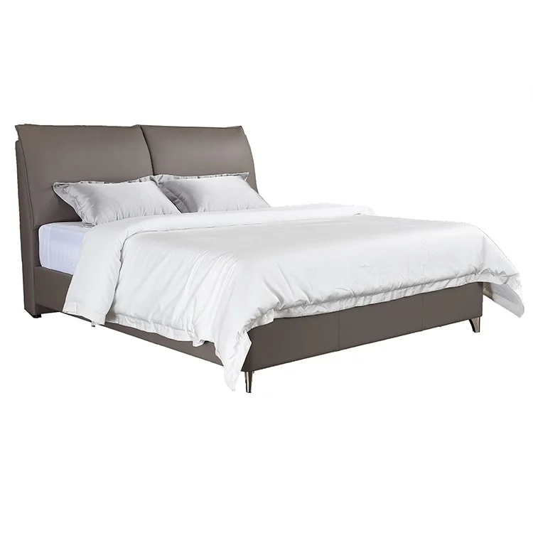 Hotels high grade natural latex king size pocket spring mattress bed