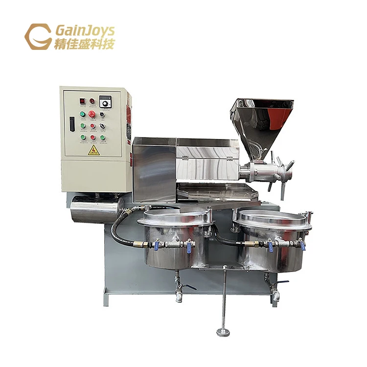 Gainjoys подвижной Многофункциональный энергосберегающие подсолнечника и арахисовое масло винтовой пресс для масла