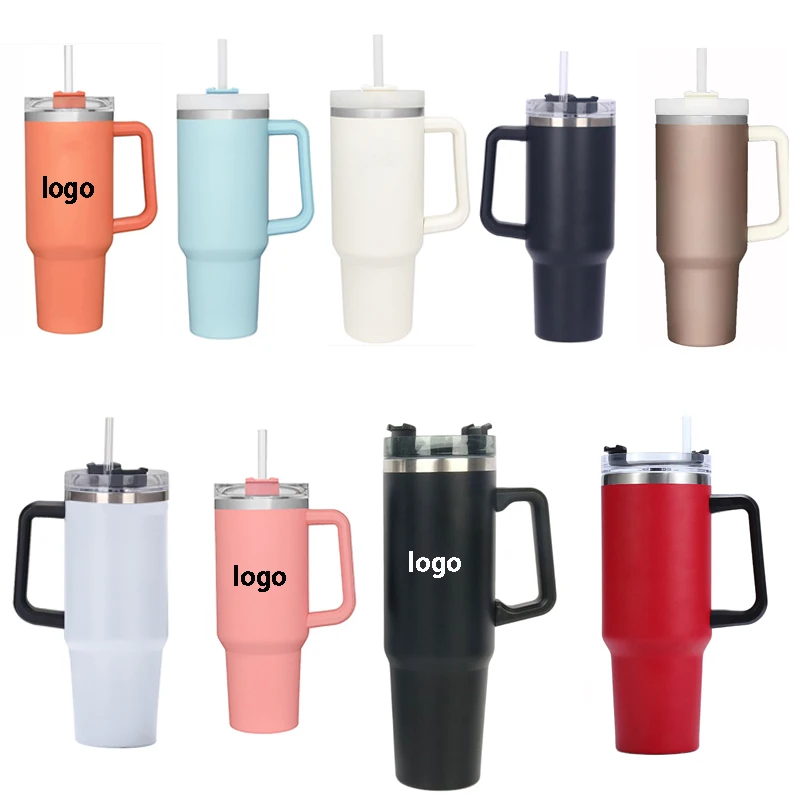 Custom Logo 30 Oz green Tumbler Stainless Steel Beer Wine Cooler Double Wall Insulate Car Mug Water Tumbler Cup With Slide Lid